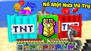 Minecraft nhưng mình sở hữu TNT Găng Tay Vô Cực