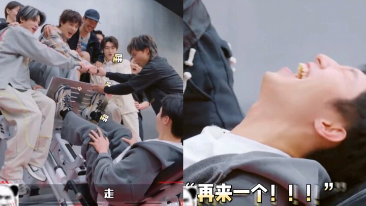 หวงจิ่งอวี่ไม่เสียชื่อดาดี้แห่งวงการบันเทิงจีนจริงๆ ยกน้ำหนัก 800 กิโลกรัมได้สบาย จนหลงตัวเองไปกับคำ