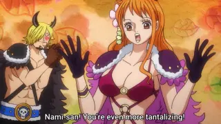 [OP HIGHLIGHT] Sanji watched Nami put off her clothes 😳
