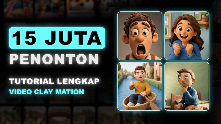 Ini Dia Cara membuat Video Animasi Clay yang Lagi Viral - Tutorial Lengkap Claymation Viral