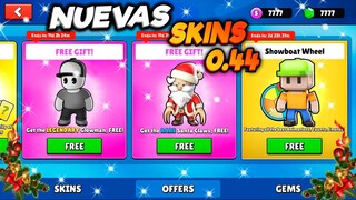 ✅Como CONSEGUIR LAS NUEVAS SKINS 🔥 de STUMBLE GUYS 0.44 BETA