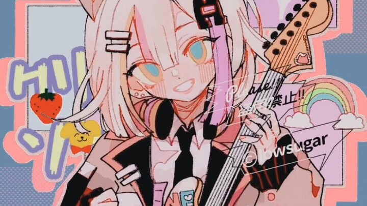 【Quá trình vẽ bằng ngón tay】Dùng ứng dụng vẽ World Art để vẽ OC! ✧*｡