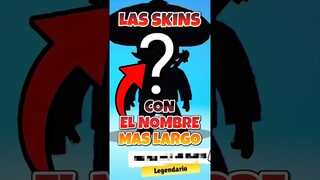 😱 ¿Cual es la SKIN con el NOMBRE MÁS LARGO de STUMBLE GUYS? 🤔 #stumbleguys #stumble #short | ERCASTY