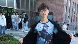 大学食堂门口来了个马可波罗学长，连转四大