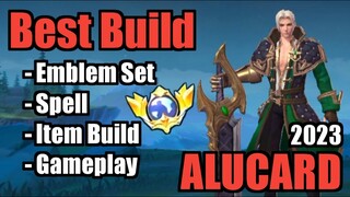 ALUCARD BEST BUILD 2023 | TOP 1 GLOBAL ALUCARD BUILD | ALUCARD - MOBILE LEGENDS | MLBB