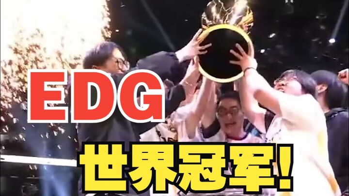 Selamat untuk EDG, kita juara!