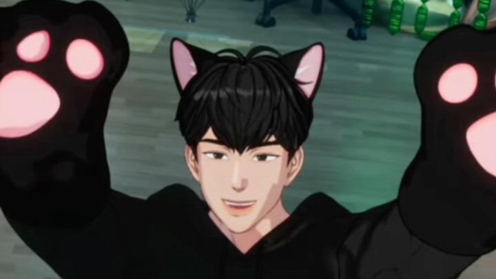 أرسل طاقة قطة البقرة إلى العالم～