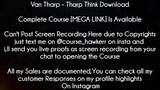 Van Tharp Course Tharp Think Download