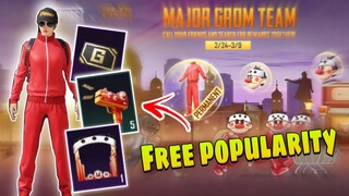 New Major Grom Event! Get Free Popularity, Avatar Frame, Ag Currency +More | PUBG MOBILE