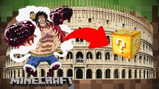 ลักกี้บล็อกลูฟี่เกียร์ 4!! | Minecraft One Piece Lucky Block Ep.1