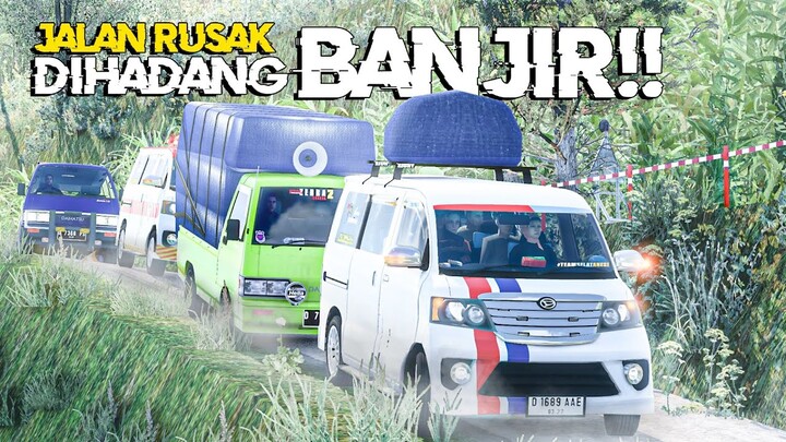 TRAVEL LUXIO lewat JALAN RUSAK SUMATERA