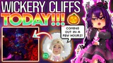 WICKERY CLIFFS IS COMING OUT *TODAY* CONFIRMED! ROBLOX Royale High Royalloween Update Tea