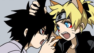 Burn! Girls' Fierce Fighting Naruto Episode 2 [Homemade Hand-drawn Animation]