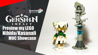 Preview my LEGO Nahida/Kusanali Chibi From Genshin Impact | Somchai Ud