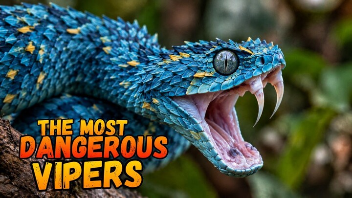 🐍 The 10 Most Dangerous Vipers in the World (And Why Number 1 Is Terrifying)