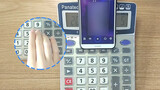 Cover Chi Ling with a calculator