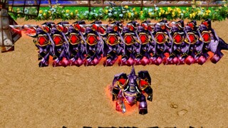 "Warcraft 3" 10 ตัวใหญ่ทับซ้อนกัน ใครจะสามารถปราบพวกมันได้ด้วยจำนวนคนเท่ากัน?