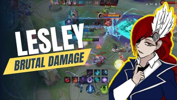 LESLEY BRUTAL DAMAGE