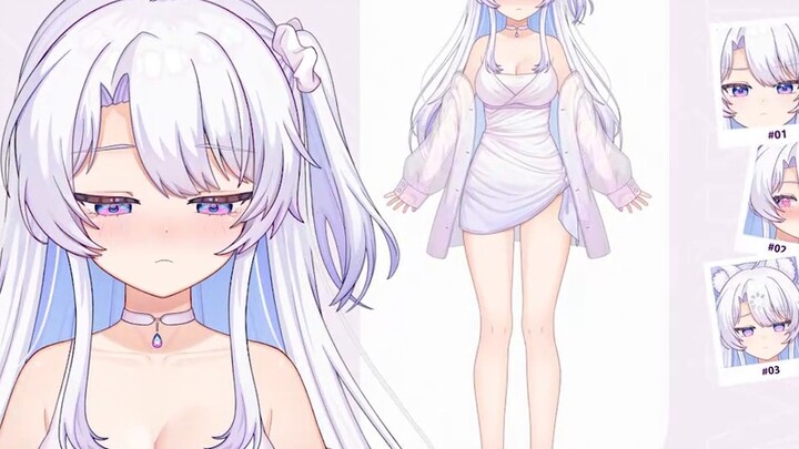 [Tampilan model live2d 'Murayuko'] Kue krim super lezat!