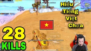 PUBG Mobile - Để cờ Việt Nam và làm ngay cái giáo án Tiếng Việt, bắn cho AE nước ngoài phải khiếp sợ