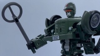 from heavy-duty truck  to transformable toy