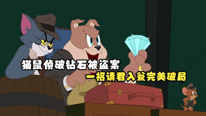 猫鼠侦破钻石被盗案，一招请君入瓮完美破局