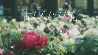 【清平乐绝美空镜素材】古风 | 雨檐，宫铃，朝花，香炉生烟，孩童，油纸伞，画扇，秋千，皮影戏，风筝，游鱼，琵琶，檐下燕，晚鸭，竹叶，竹中雪，花灯