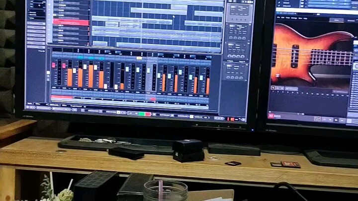 Recording dokumentasi studio session bayanganmu Alan khaneron