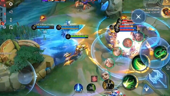 Dihempas, gelombang, dilempar kan angin