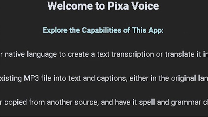 מה Pixa Voice יכולה להציע לך