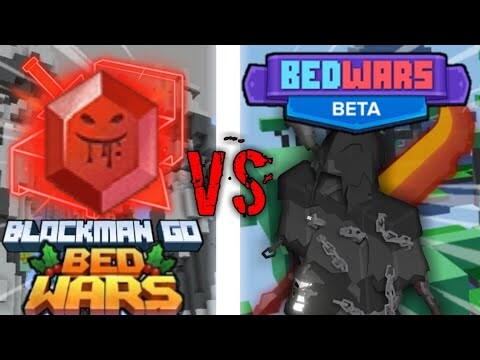 Blockman Go VS Roblox [Leeching VS Grim Reaper Kit] (Bed Wars)