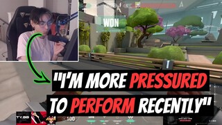 SEN TenZ Explains Why he gets Nervous Regarding his Performance in Matches