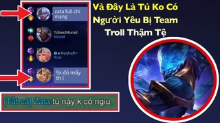 Tú Không Có NY Bị Đồng Đội Troll Ở Rank Chiến Tướng Và Trận Đấu Cực Căng - TOP.1 Murad - Liên Quân