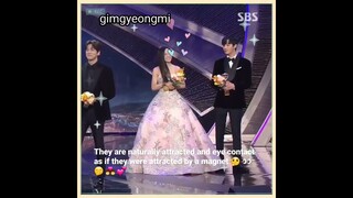 #Business proposal #Ahnhyoseop #Kimsejeong #Their  eyes are on each other 👀🤔