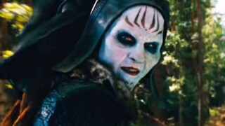 一群女巫被钢丝拦腰斩断