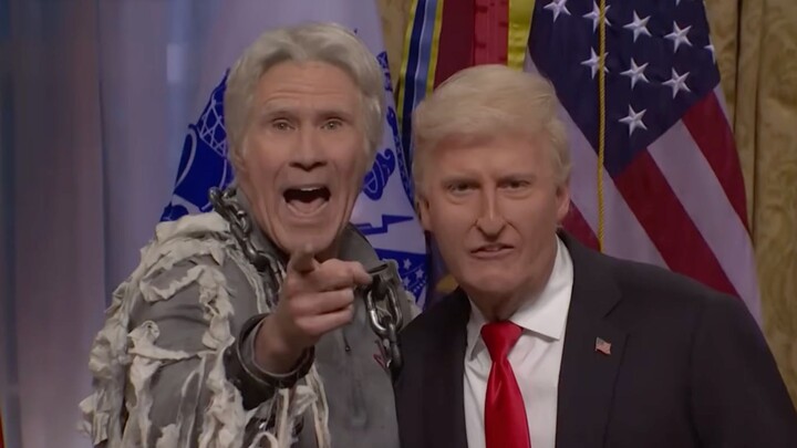 【SNL subtitle bahasa Mandarin】Trump: Hantu Epstein benar-benar datang menemuiku