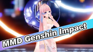 [MMD Genshin Impact] Siapa yang Tidak Suka Warna Pink?