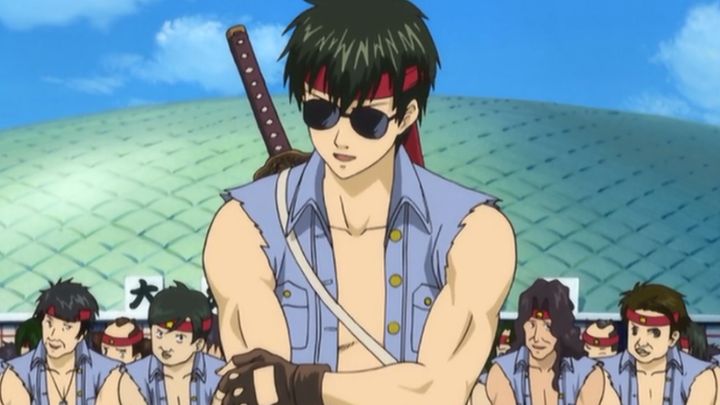 『 Gintama 』 Is this the posture and clothes that only a otaku can handle?