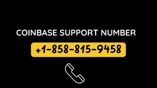 Coinbase Customer ServiCe 📳📞+1•⁓858•⁓815•⁓9458📳📞 Phone Number