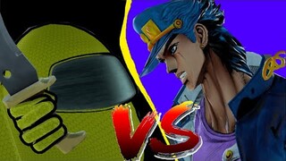 Among us : Jotaro vs Impostor Dio |  Animation Jojo - Part 1