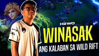 H2WO WINASAK ANG KALABAN SA WILD RIFT (H2WO League of Legends Wild Rift Full Gameplay)