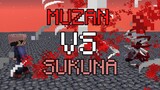 Muzan vs Sukuna In Minecraft