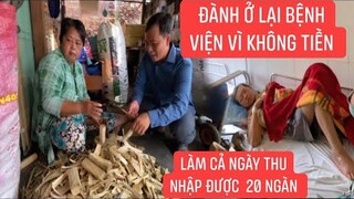 Không còn gì để lo cho chồng khi bác sĩ đề nghị chuyển bệnh lên tuyến trên.