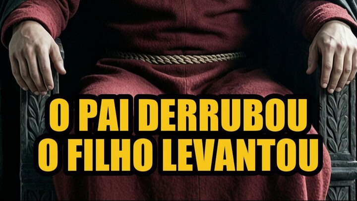 Ele derrubou os próprios ídolos. O filho levantou todos de volta
