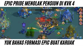 finsih kau karuak pakai formasi epic