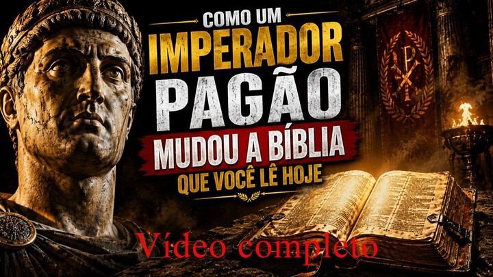 Como um Imperador Pagão Mudou a Bíblia que Você Lê Hoje? Vídeo completo