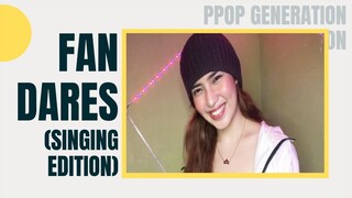 Fan Dares (Singing Edition) With PPop Edsel | PPop Generation