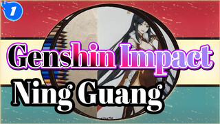 [Genshin Impact] Menggambar Ning Guang mengenakan pakaian lain_1