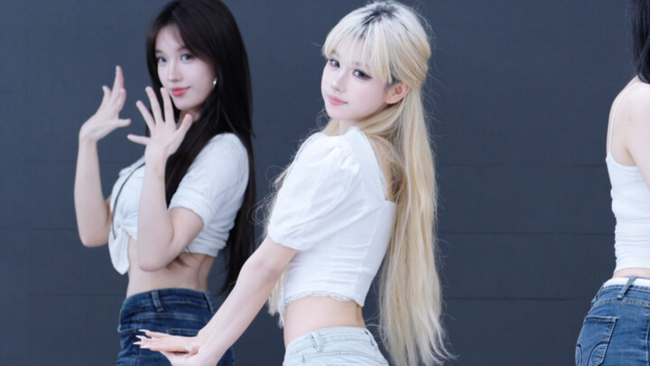 The blonde version in the practice room is totally wild