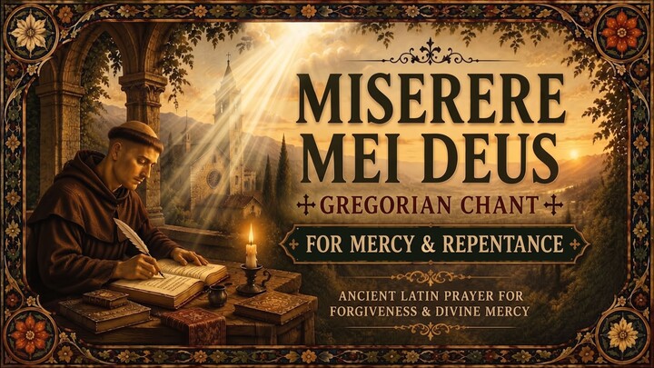 Cleansing the Soul: Ancient Gregorian Chant for Divine Mercy, Forgiveness, and Spiritual Healing